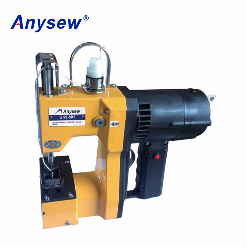 Portable bag closer machine