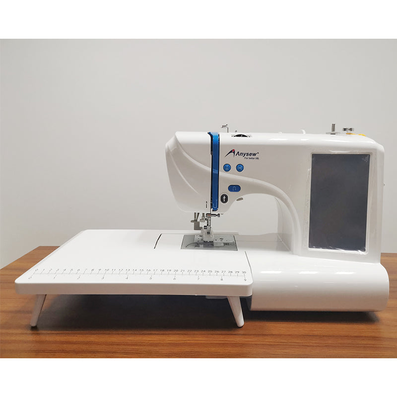 Multi-function Domestic sewing and embroidery Machine(Frame size:10*23.5cm)